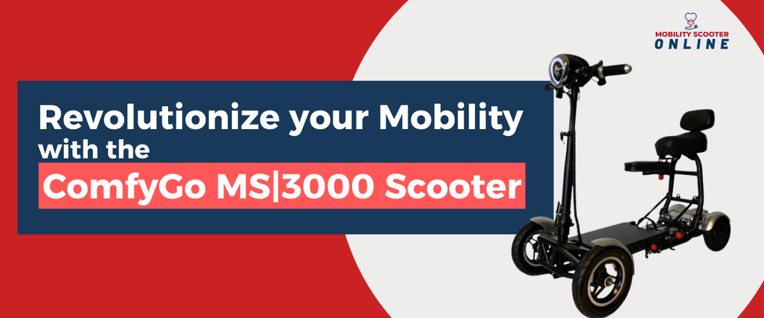 Revolutionize your Mobility with ComfyGo MS|3000 Scooter