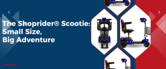 The Shoprider® Scootie: Small Size, Big Adventure