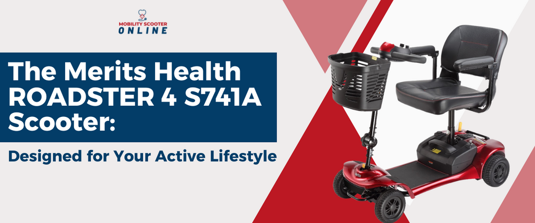 The Merits Health ROADSTER 4 S741A Scooter: Designed for Your Active Lifestyle