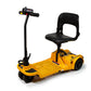 Yellow Shoprider® Echo 4-Wheel Folding Mobility Scooter