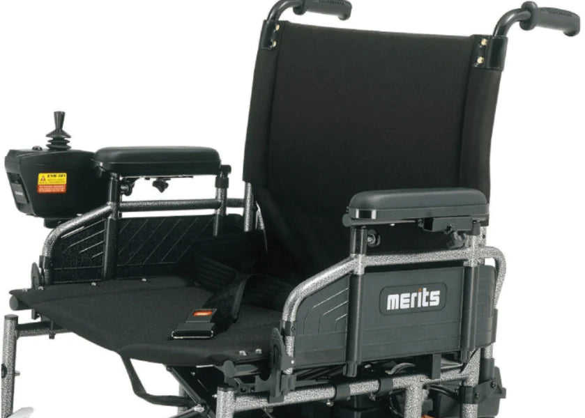Metits Health Travel-Ease 22 P181 Heavy Duty Power Wheelchair | Folding