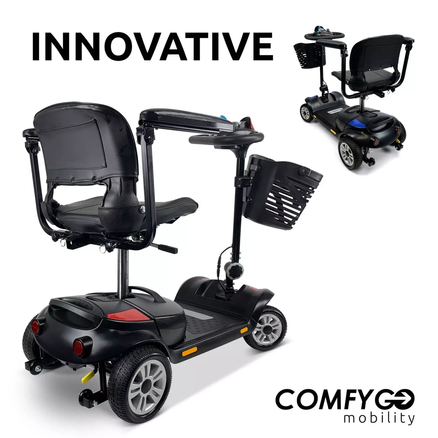 Z-1 ComfyGo Powered Electric Mobility Scooter | Portable | Lightweight