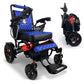 Black & Red Frame | Blue Cushion & Backrest MAJESTIC IQ-7000 Remote Controlled Electric Wheelchair 