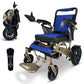 Bronze Frame | Blue Cushion & Backrest MAJESTIC IQ-7000 Remote Controlled Electric Wheelchair 
