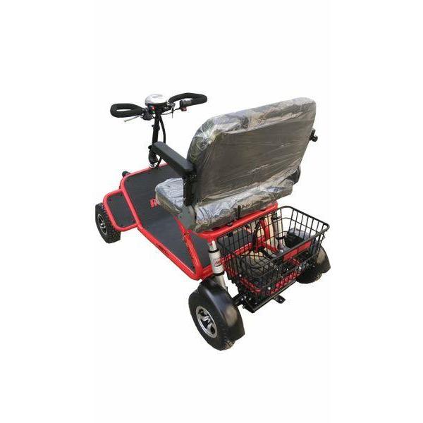 Red RMB e-Quad 4-Wheel Mobility Scooter